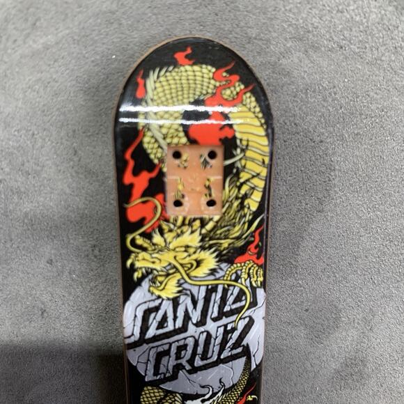 Vintage Tech Deck Santa Cruz Justin Strubing Dragon Fingerboard - Picture 3 of 6